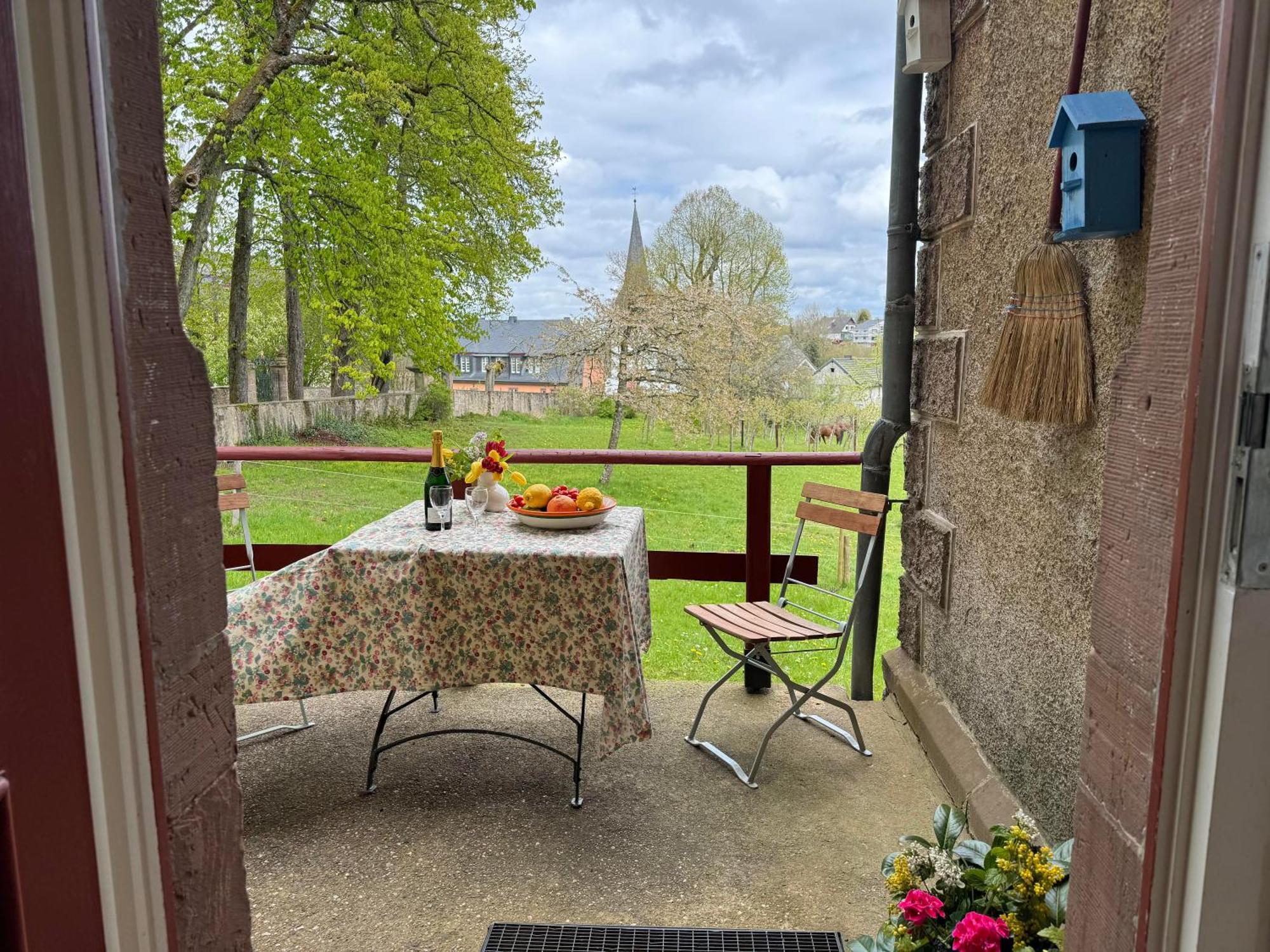 L' Extravagante Im Garten Von Schloss Schmidtheim 外观 照片